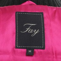 Fay Velvet jacket in black