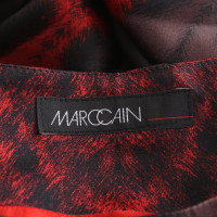 Marc Cain Robe en noir / rouge