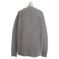 360 Sweater Kasjmier truien in grijs