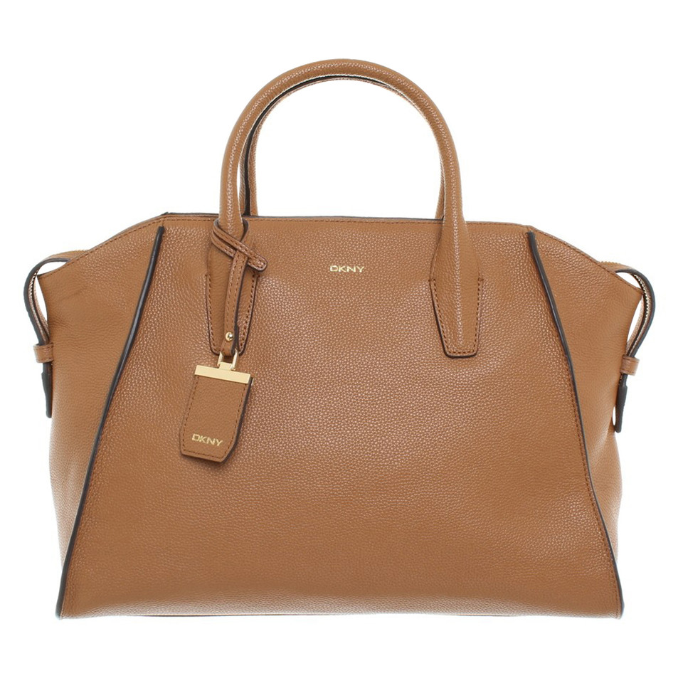 Dkny Handbag in cognac