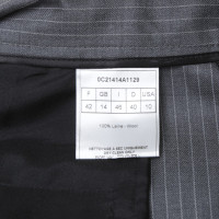 Christian Dior Pantalone in grigio / bianco