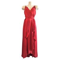 Bcbg Max Azria Dress Silk in Red