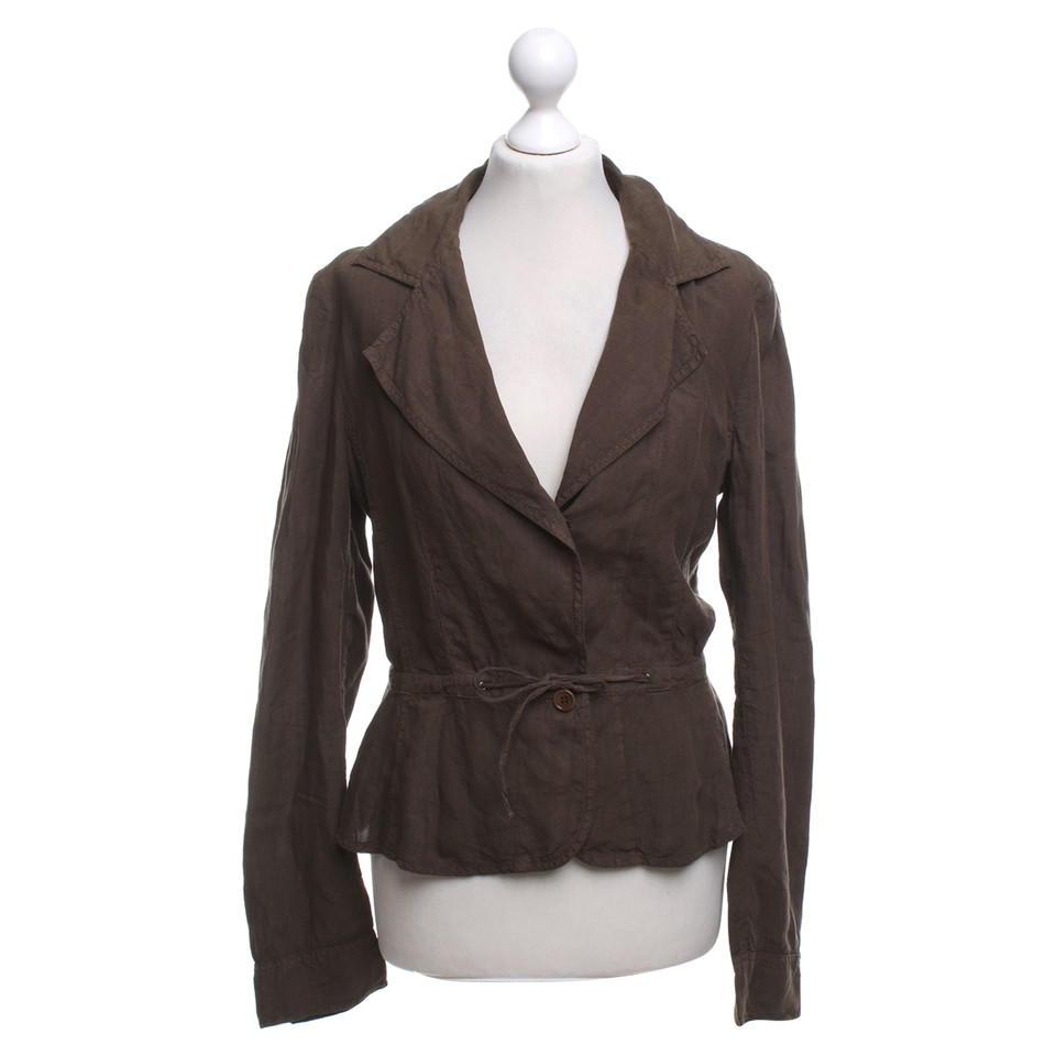Sport Max Linen blouse in brown