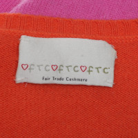 Ftc Cashmere cardigan in bi-color