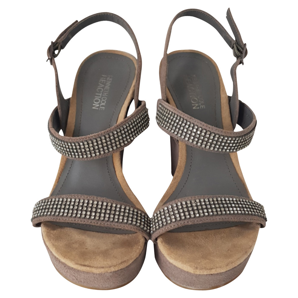 Kenneth Cole Wedges in Taupe