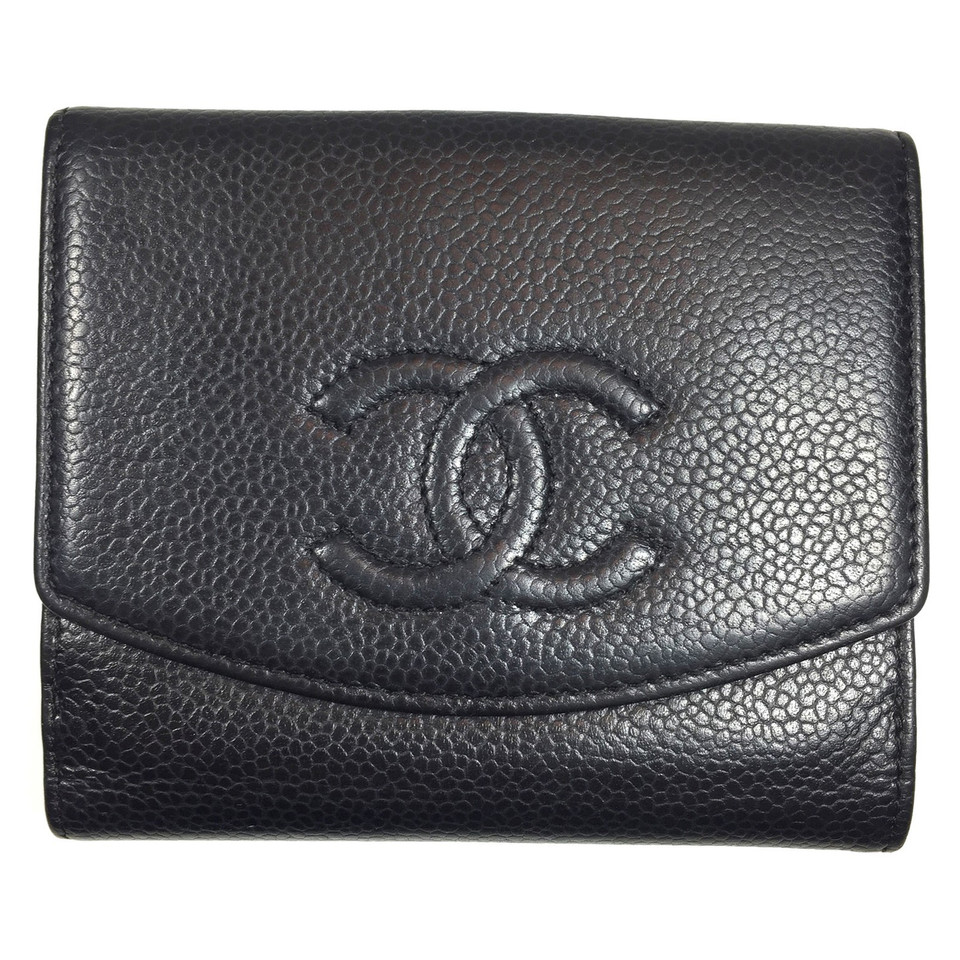 Chanel Porte-monnaie de cuir Caviar