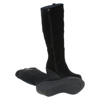 Tommy Hilfiger Boots Suede in Black