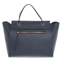 Céline Belt Bag Mini Leather in Blue