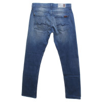 7 For All Mankind Jeans "Chad" in Blau
