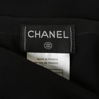 Chanel Black silk skirt