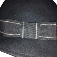 Marella Hut/Mütze aus Wolle in Schwarz