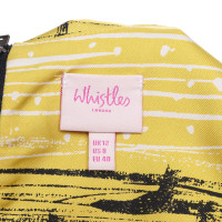 Whistles Robe en soie avec motif