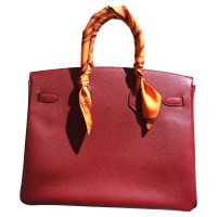 Hermès Birkin Bag 35 Leer in Bordeaux