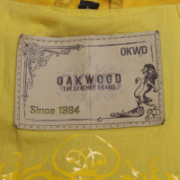 Oakwood Lederjacke in Gelb