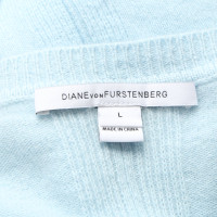 Diane Von Furstenberg Maglieria in Cashmere in Blu