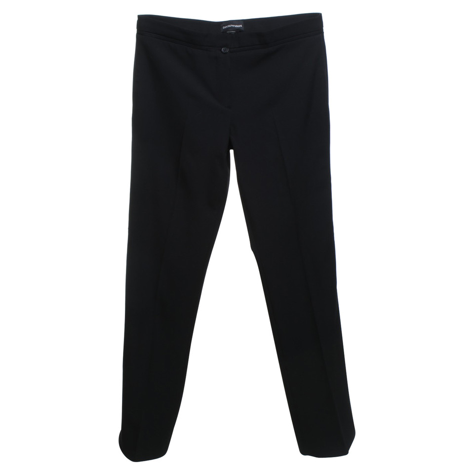 Armani Wrap-around trousers in black
