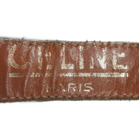 Céline Crocodile leather belt