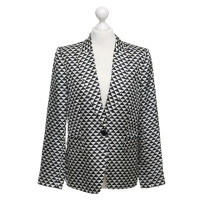 By Malene Birger Blazer di seta con stampa