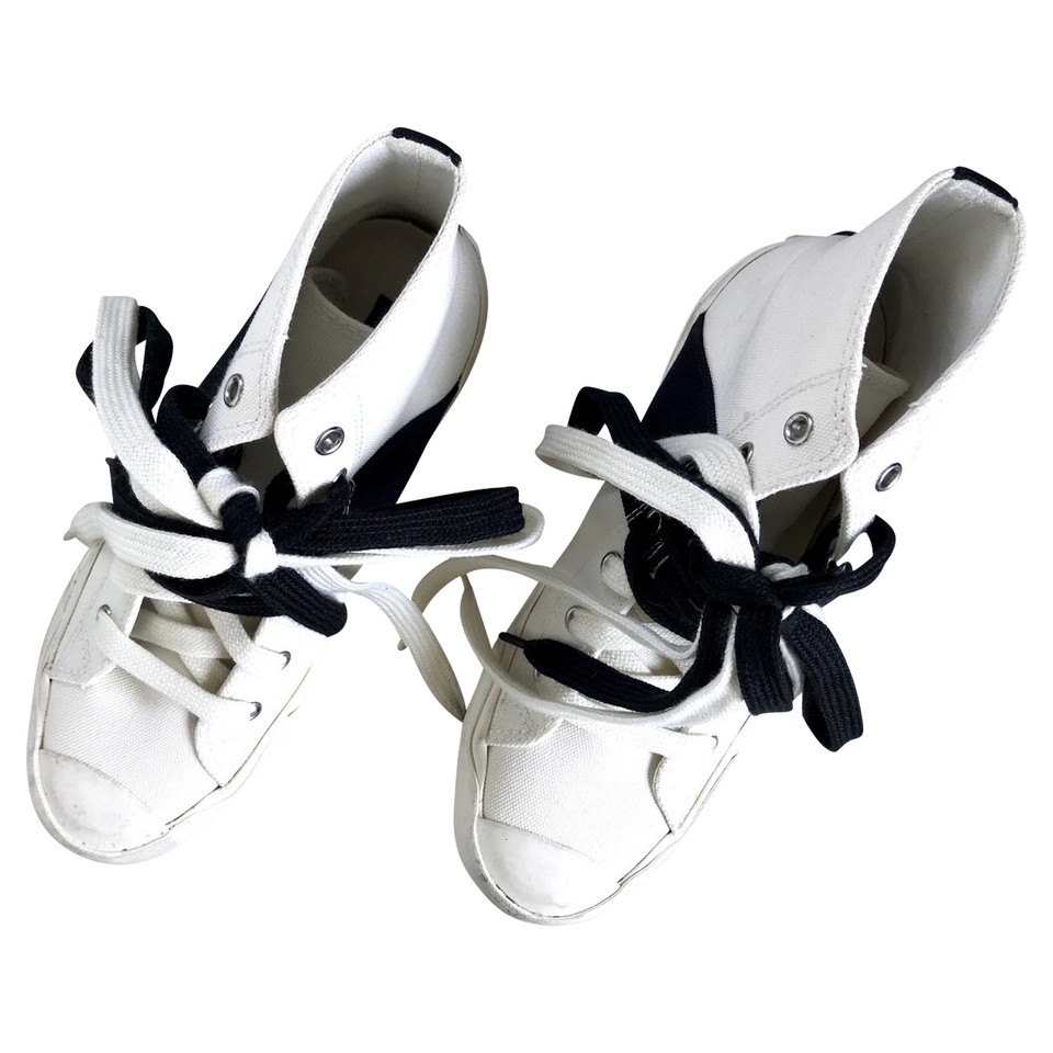 Ralph Lauren Chaussures de sport en Toile en Blanc