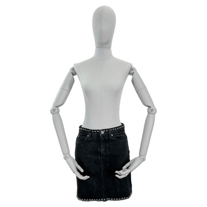 Yves Saint Laurent Skirt Cotton in Black