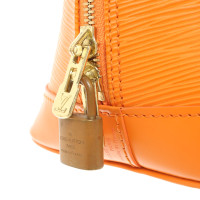 Louis Vuitton Alma aus Leder in Orange
