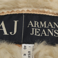 Armani Jeans Mantel in Creme