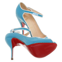 Christian Louboutin Pumps/Peeptoes Patent leather in Turquoise