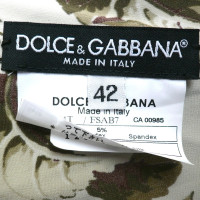 Dolce & Gabbana Silk top with Flowerprint