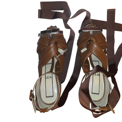 N°21 Sandals Leather in Brown