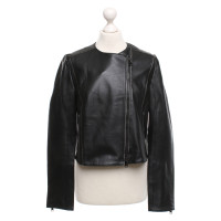 Luisa Cerano Leather jacket in black