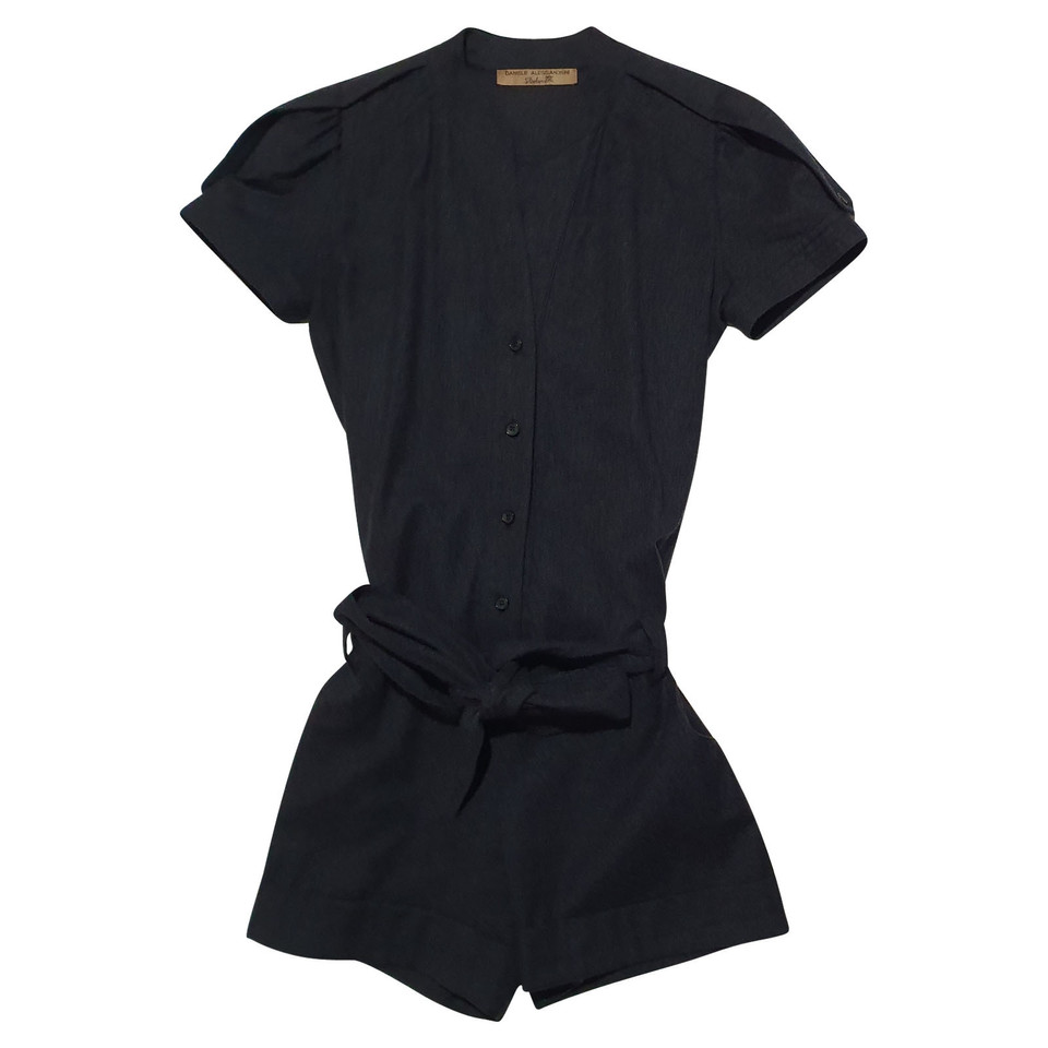 Alessandrini Jumpsuit Wol in Grijs