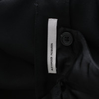 Alexander McQueen Suit Wol in Zwart
