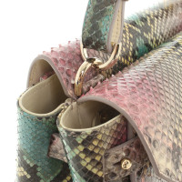Andere Marke Davidoff - Handtasche aus Pythonleder