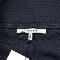 Ganni Trousers Jersey in Blue