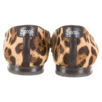 Gucci Pony vacht pantoffels met luipaard print