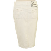 Just Cavalli Cotton skirt in white