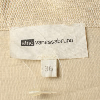 Vanessa Bruno Goudkleurige T-Shirt jurk