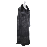 Giorgio Armani Réversible manteau de fourrure avec un look vintage
