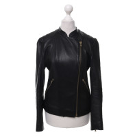Reiss Jacket/Coat Leather in Black