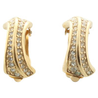 Christian Dior Gold colored earclips