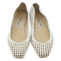 Jimmy Choo Ballerine en argent