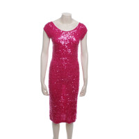 Donna Karan Paillettenkleid in Pink
