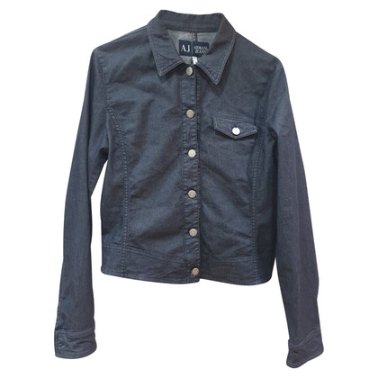 Armani Jeans Jacket/Coat Cotton in Blue