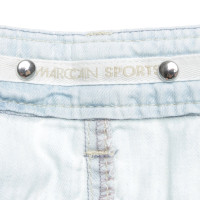 Marc Cain Pantaloncini di jeans in blu