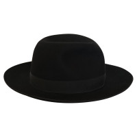 Borsalino Hat/Cap in Black