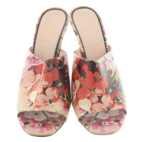 Gucci Sandaletten mit floralem Print