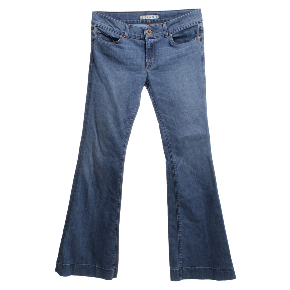 J Brand Bootcut Jeans in Blauw