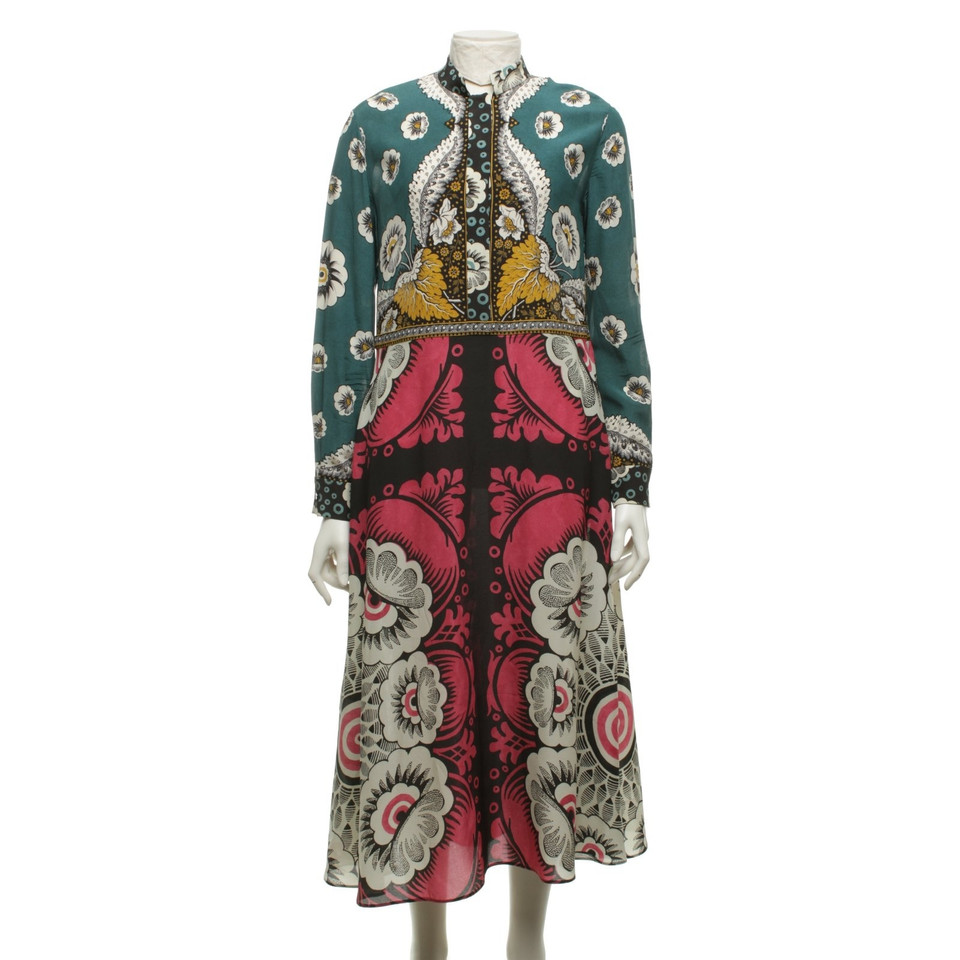 Valentino Garavani Silk dress with pattern