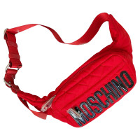 Moschino Shoulder bag Canvas in Red