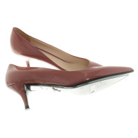 Prada Rosa antico pumps in vernice